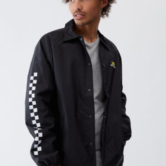 VANS x SpongeBob SquarePants Torrey Black Coaches Jacket - Picture 2 of 4